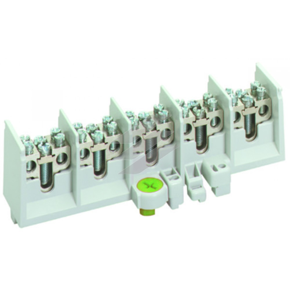 Магістральна клема HA 35-52 (на рейку 35мм), 5-полюсна (вхід-35мм², вихід-2х25мм²), Spelsberg